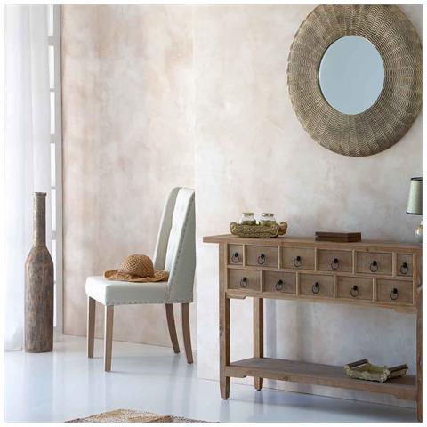 Vaso In Poliresina Marrone 17,5x17,5x100h - Foto 2