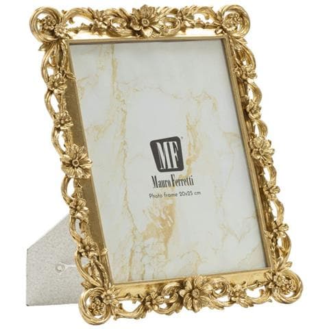 Cornice Portafoto Classic Oro Dal Profilo Tradizionale 20x25 Cm - Foto 1