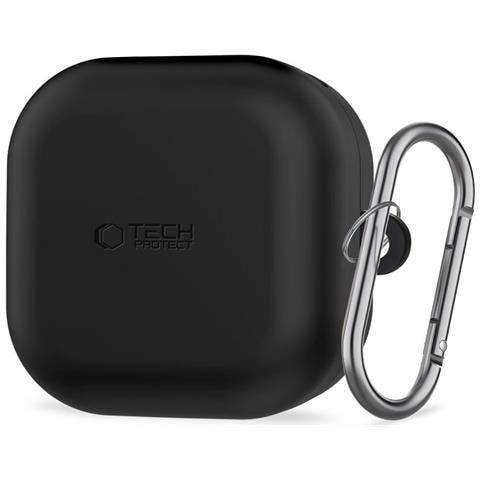 Custodia Per Auricolari Samsung Galaxy Buds 4 / Buds 4 Pro, Nera, - Foto 2