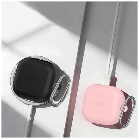 Custodia Per Auricolari Samsung Galaxy Buds 4 / Buds 4 Pro, Nera, - Foto 1