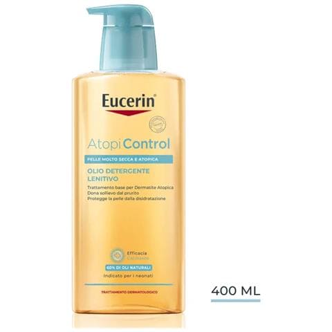 Eucerin Atopicontrol Olio Detergente 400 ml - Foto 1