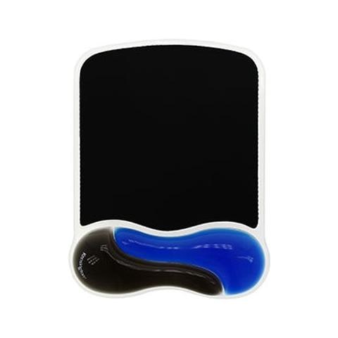 Poggiapolsi e Mouse Pad in Duo Gel Colore Nero e Blu - Foto 8