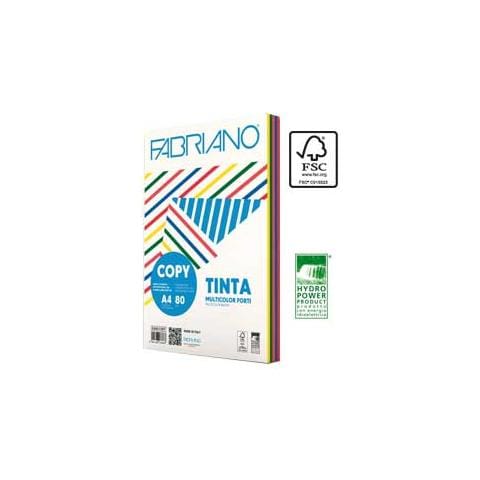 carta copy tinta multicolor a3 80gr 250fg mix 5 colori forti - Foto 1