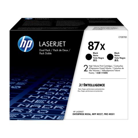 87X Toner Originale Nero per LaserJet Enterprise Flow MFP M527c Capacità 36000 Pagine - Foto 2