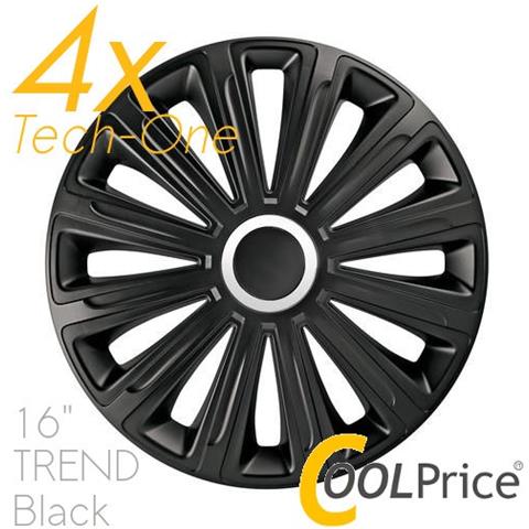 Copricerchi Auto Universali 16 Pollici Tech-one Trend Black 31583 - Foto 1