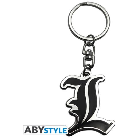 Death Note - L Symbol (Portachiavi) - Foto 1