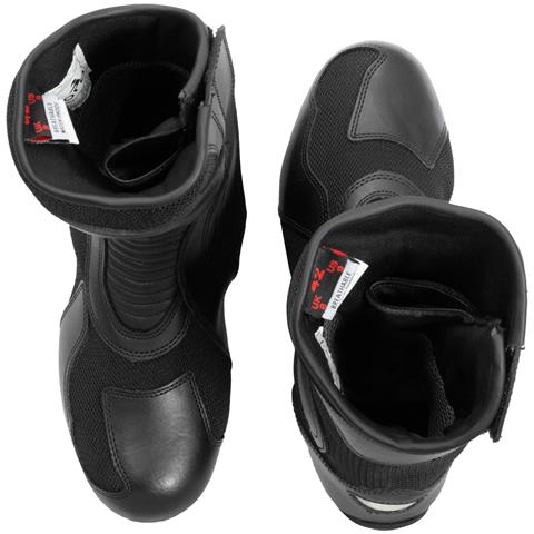 Stivali Omologati Ce Moto Impermeabili Traspiranti Protezione Strada Sport Nero 42 - Foto 2