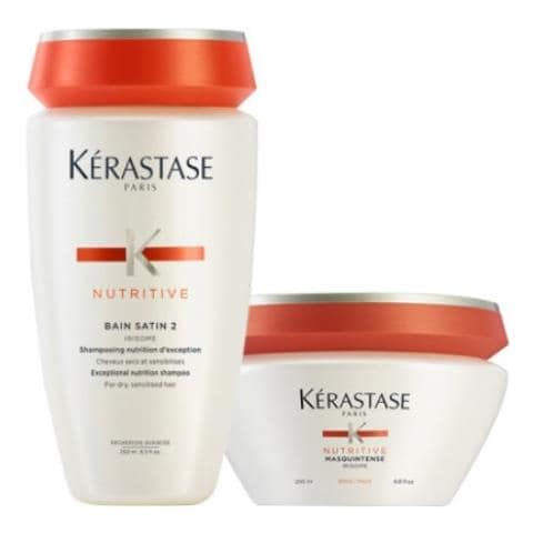 Nutritive Duo Nutritive Bain Satin 2 + Masquintense Spessi - Foto 2