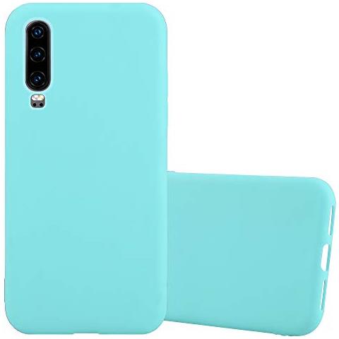 Custodia Compatibile Con Huawei P30 In Candy Blu - Coperchio Protettivo In Silicone Tpu Flessibile - Foto 1