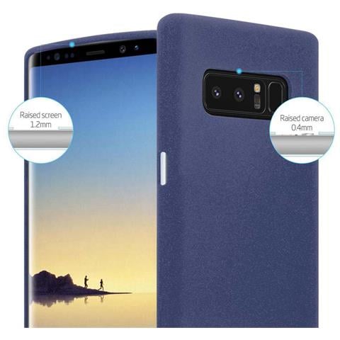 Custodia Compatibile Con Samsung Galaxy Note 8 In Frost Blu Scuro - Coperchio Protettivo In Silicone Tpu Flessibile - Foto 10