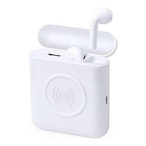 Auricolari Bluetooth 146302 Bianco - Foto 1