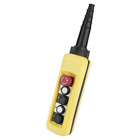 Gru A Catena Interruttore Della Gru Push Button Control Xac-a4713 Interruttore Di Sollevamento Del Controller Pendant 4 Pulsanti - Foto 2