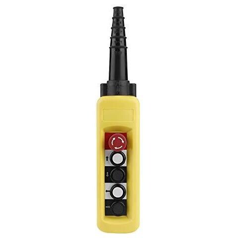 Gru A Catena Interruttore Della Gru Push Button Control Xac-a4713 Interruttore Di Sollevamento Del Controller Pendant 4 Pulsanti - Foto 1
