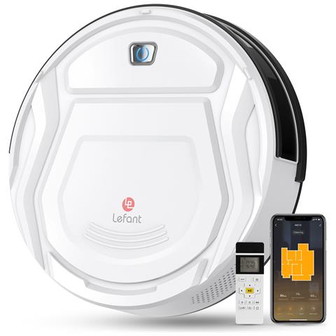 HTN Lefant M210 Mini Robot Aspirapolvere 1800pa Pet Hair Robot Per La Pulizia Della Casa App Per La Pulizia A Umido Aspirapolvere Wireless Ricarica Automatica | aspirapolvere