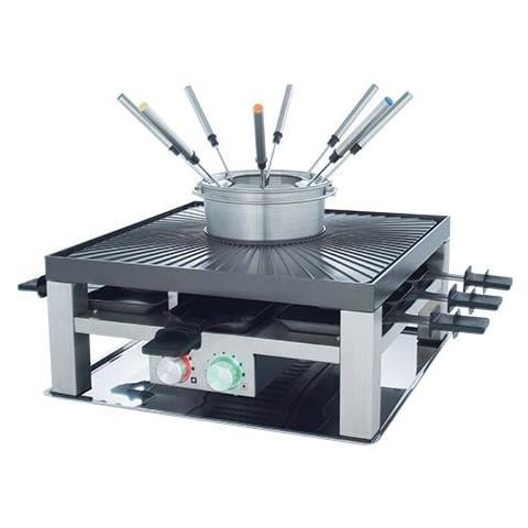 Combi Grill 3 in 1 griglia per raclette 8 persona (e) Acciaio inox - Foto 2