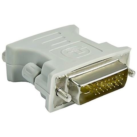 VGA-F / DVI-M DVI 24+5 VGA Blu, Bianco cavo di interfaccia e adattatore - Foto 1