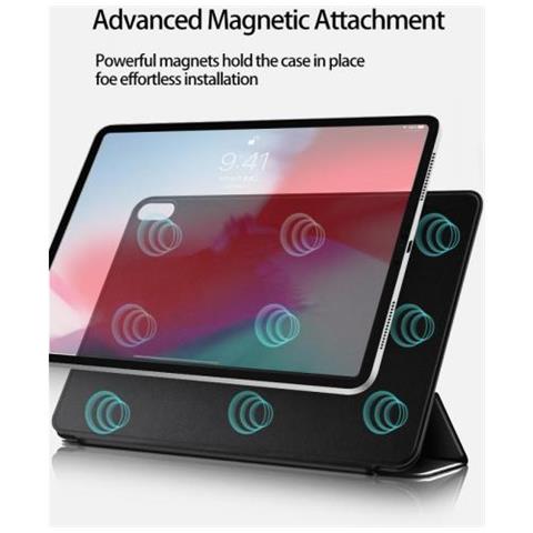 Magnet case iPad Pro 11 2020 27,9 cm (11") Custodia a libro Nero - Foto 3