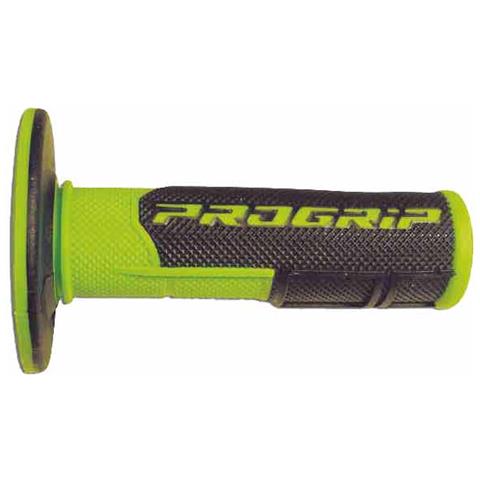 Manopole Cross Progrip 801 Dual Density (colore: verde Fluo)  - Foto 1
