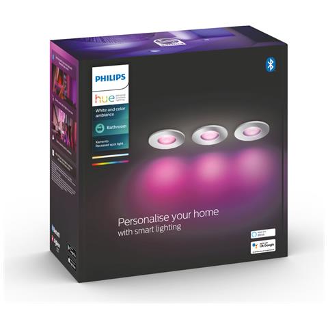 Hue White and Color ambiance Xamento Incasso Bagno 3 pezzi - Foto 4