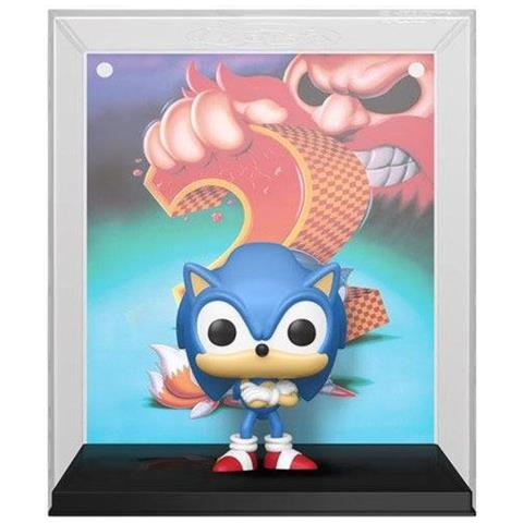Sonic The Hedgehog 2 Pop! Game Cover Vinyl Figure Sonic (exclusive) 9 Cm - Foto 2
