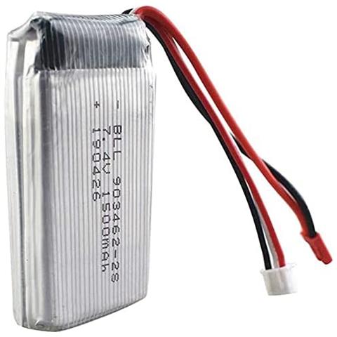 1 Pezzo Batteria Lipo Ricaricabile (7.4v 1500mah) Per Wltoys V912 V262 A949v V913 L959 L979 Wltoys Q212g - Foto 2