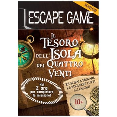 Gilles Saint-Martin - Il tesoro dell'isola dei quattro venti. Escape game - Foto 1