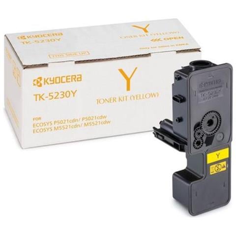 Tk-5230 Cartuccia Toner 1 Pz Originale Giallo (tk-5230y Toner Cartridge 1 - Pc[s] Original Yellow - Warranty: 12 - Foto 1