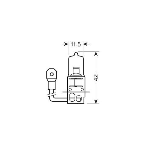 12v Night Breaker Laser - H3 - 55w - Pk22s - 2 Pz - Scatola Plast. - Foto 2