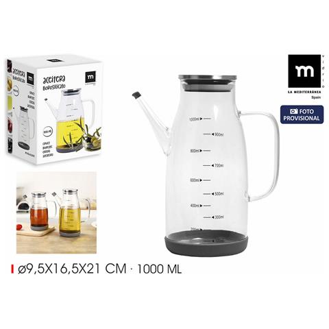 Oliera La Mediterránea Silicone Acciaio Inossidabile 1 L (12 Unità) - Foto 3