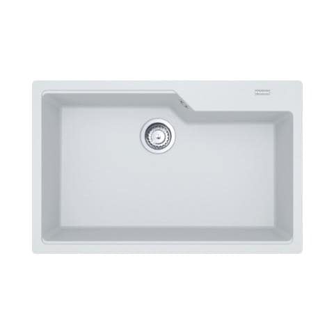 Lavello UBG 610-72 con 1 Vasca Dimensioni 780 x 500 mm Colore Bianco - Foto 1