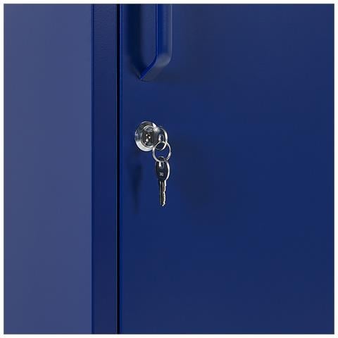 Armadietto Da Ufficio Frome Metallo Blu Marino - Foto 5