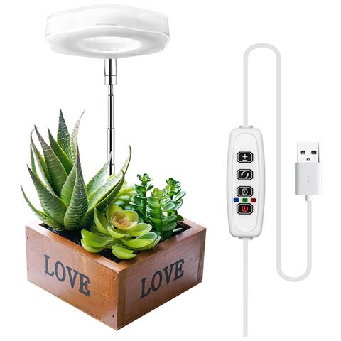 Luci Progressive Esagonali Per Piante Da Interno Bianco Caldo /bianco - Foto 1