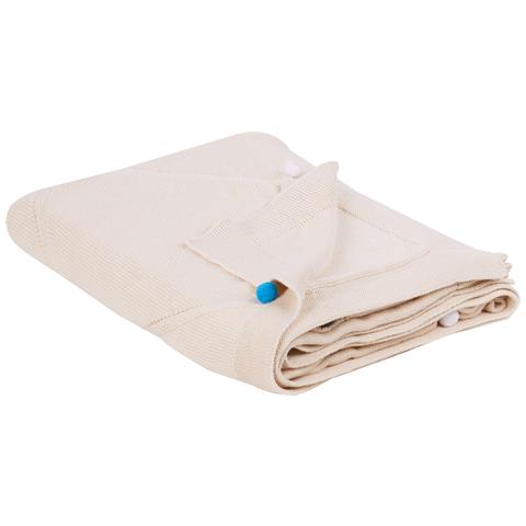 Coperta Gaidar Cotone 130 X 170 Cm Beige - Foto 2