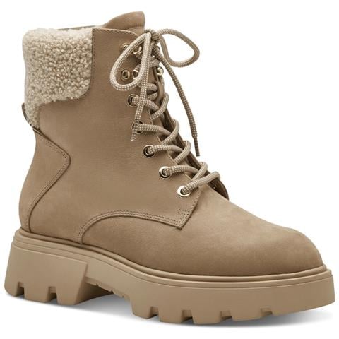 Camel Casual Closed Booties Stivaletti Pelle Scarpe Donna Beige Eu 38, 1-26285-41 310 - Foto 1