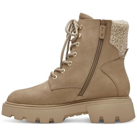 Camel Casual Closed Booties Stivaletti Pelle Scarpe Donna Beige Eu 38, 1-26285-41 310 - Foto 3