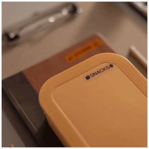 BTAG-131 nastro per etichettatrice Nero trasparente - Foto 2