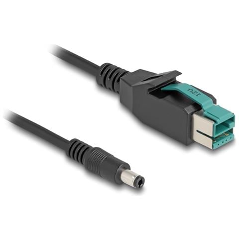Cavo PoweredUSB maschio 12 V - DC 5,5 x 2,5 mm maschio 2 m - Foto 1
