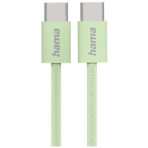 Fabric cavo USB USB 2.0 1 m USB C Verde - Foto 1