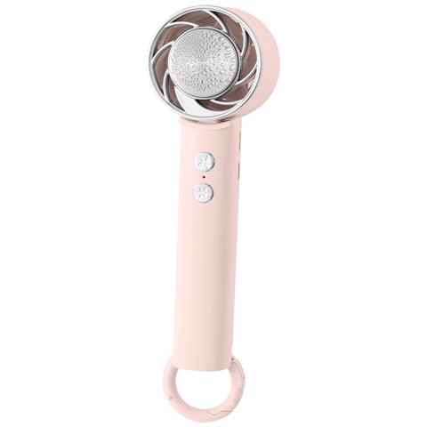 Ventilatore Da Collo Portatile, Ventola Senza Pale Pieghevole Con Rotazione A 90° Pink - Foto 2