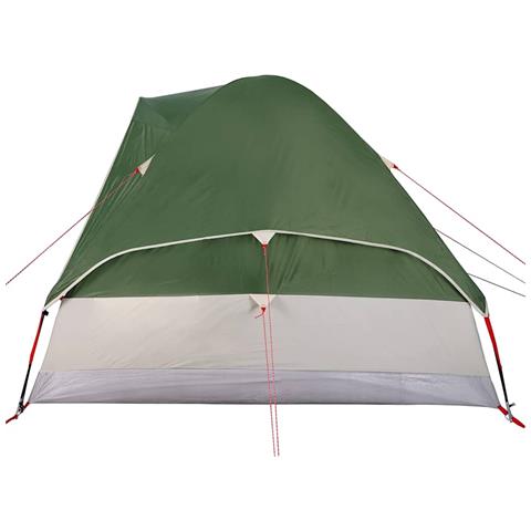 Tenda da Campeggio a Cupola per 4 Persone Verde Impermeabile - Foto 8