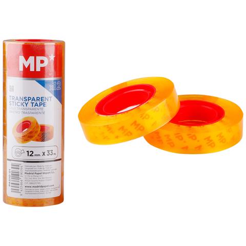 Set 12 Pz Nastro Adesivo Trasparente 12 Mm X 33 M - Foto 1
