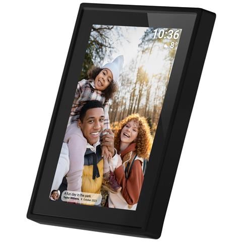 PFF-725B cornice per foto digitali Nero 17,8 cm (7") Touch screen Wi-Fi - Foto 6