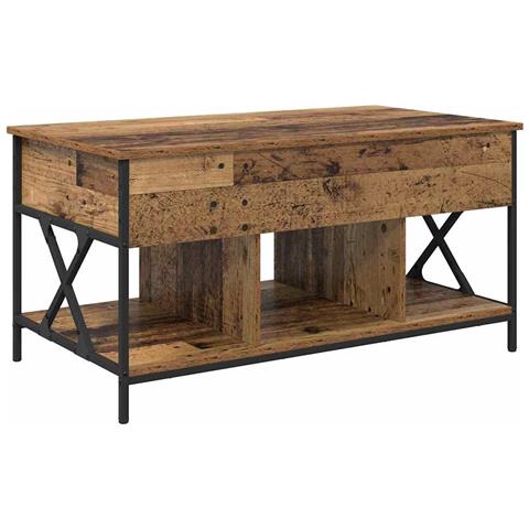 Tavolino da salotto Legno vecchio 100 x 55 x 48.5 cm - Foto 1