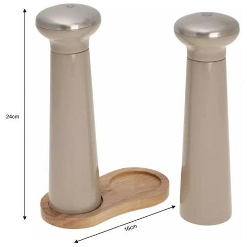 KB-7595 Elegante set macina pepe e sale - Foto 3