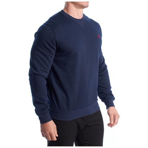 Felpa Girocollo In Pile Da Uomo Us42187035 - Foto 5