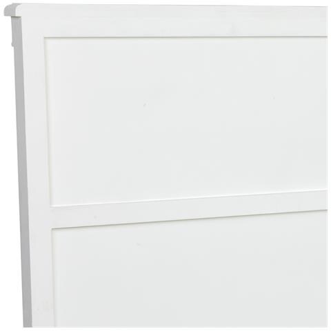 Testiera In Legno Con Doghe, 150x5x130h Cm - Foto 8