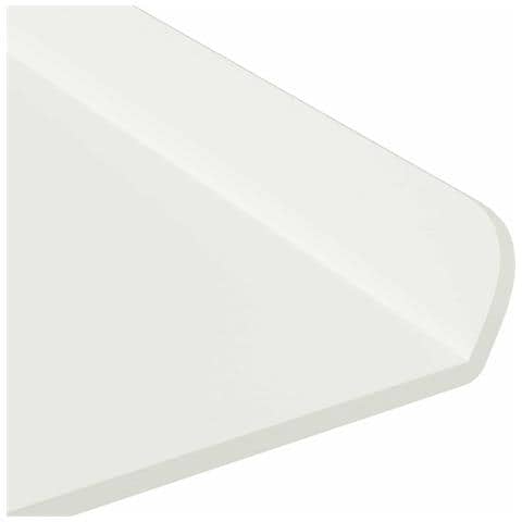Scaffale da parete 2 pcs Bianco 100 x 18 x 2,5 cm - Foto 9
