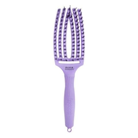 Spazzola Per Capelli Con Setole Di Cinghiale + Nylon Finger Combo Lavender Medium - Foto 1