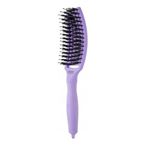 Spazzola Per Capelli Con Setole Di Cinghiale + Nylon Finger Combo Lavender Medium - Foto 2