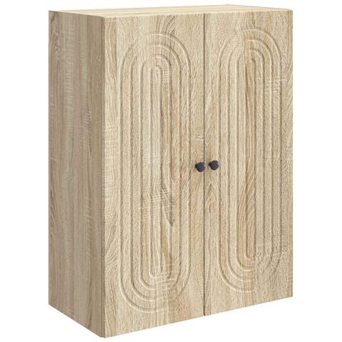Mobiletto a muro Rovere Sonoma 66 x 34,5 x 90 cm - Foto 1